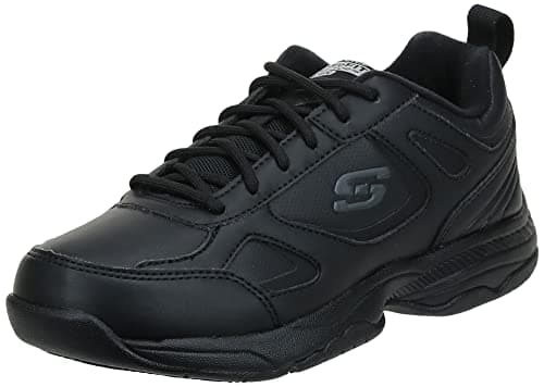 Skechers for Work Womens Dighton Bricelyn Work Shoe Black 10 M US