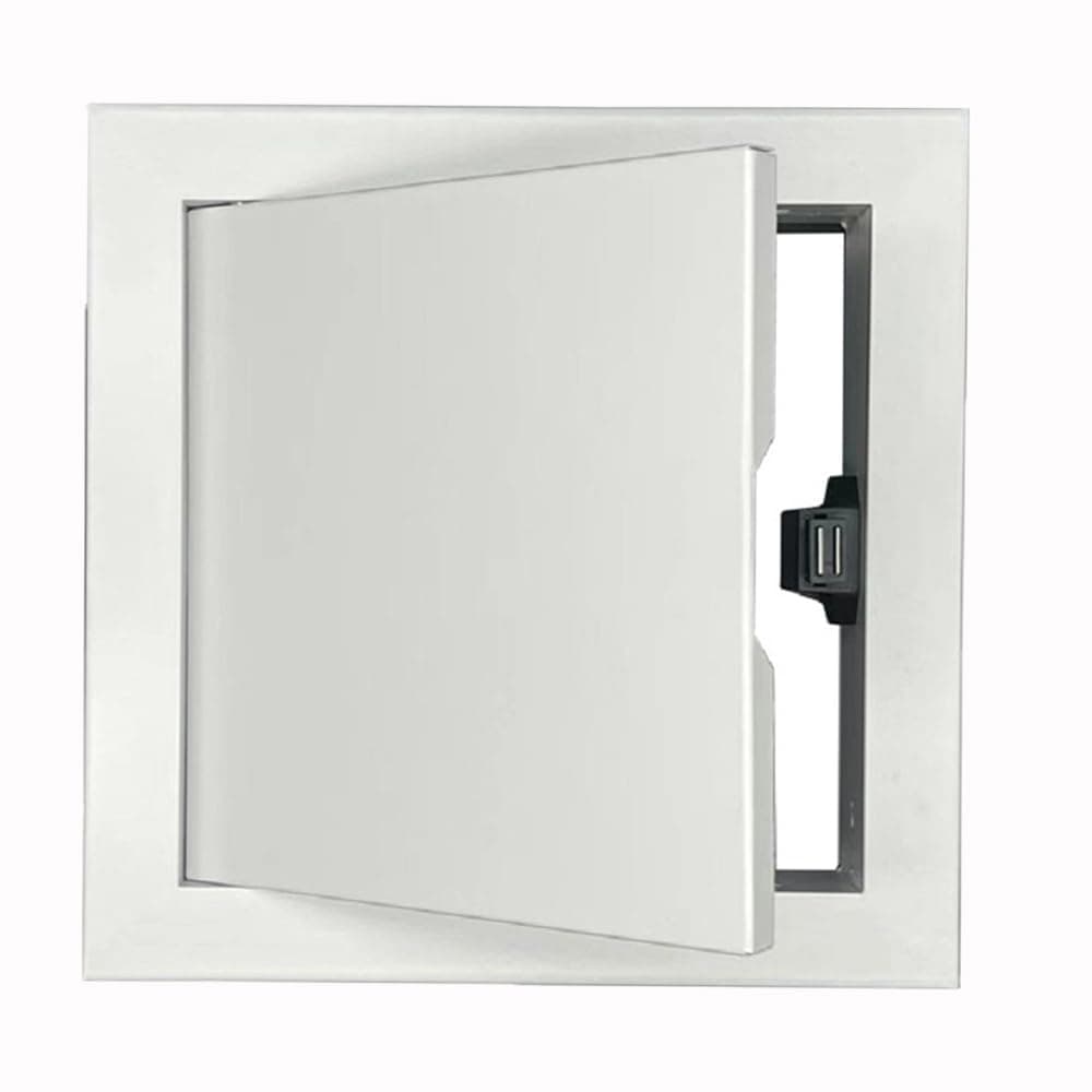 Access Doors Panel 8 x 8 inch Aluminum Alloy Access Door for Drywall Panel for Wall and Ceiling Electrical and Plumbing White 8 x 8 inch