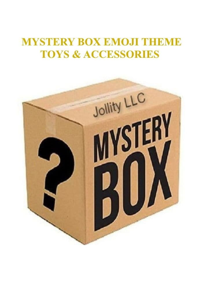 Mystery Box Emoji Theme Toys and Accessories 8 plus items