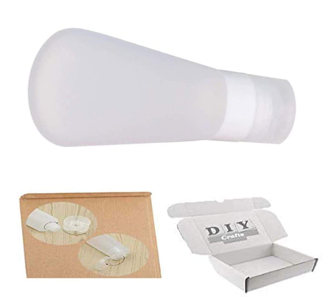 DIY Crafts Pack of 20 Pcs Flip Cap Clear Empty Squeeze Bottle Combo Of Empty Refillable Travel Plastic Matte Flip Cap Cosmetic Body Ha Pack of 20 Pcs Flip Cap Clear