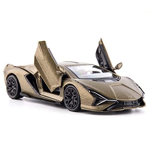 TGRCMCZ 136 Scale Lamborghini Sin FKP37 Casting Car Model Zinc Alloy Toy Car for Kids Pull Back Vehicles Toy Car for Toddlers Kids Boys Girls Gift