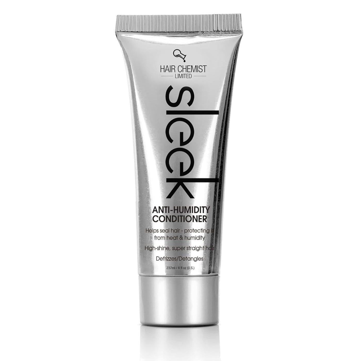 Hair Chemist SLEEK Anti Humidity Conditioner 8 oz Defrizzing Conditioner for Dry Frizzy Hair and Sleek Straight Hair Ideal for Dry Damaged Hair