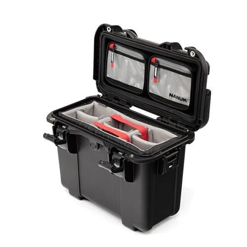 NANUK T30 IP67 Waterproof Dustproof and ImpactResistant Top Loader Case with Pro Photo Kit Black
