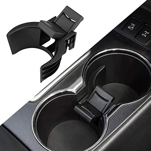 JoyTutus Cup Holder Compatible with Toyota Highlander 2014-2019, Upgraded More Steady, Center Console Cup Holder Insert Divider, Replacement for Highlander Accessories