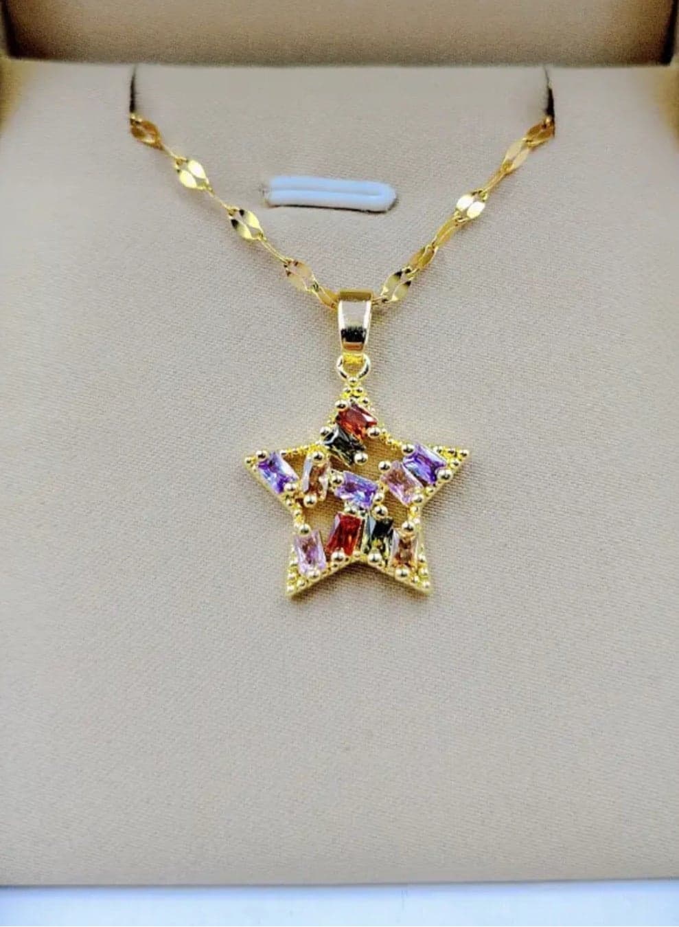 Stainless Steel Gold Plated Necklace For Women