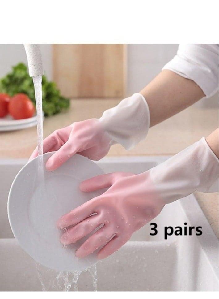 Multifunctional Kitchen Dishes Cleaning Waterproof Long Sleeved Skin Care Gloves