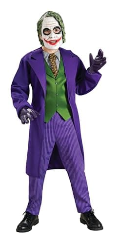 Rubies DC Batman The Dark Knight The Joker Costume for Kids Boys Large