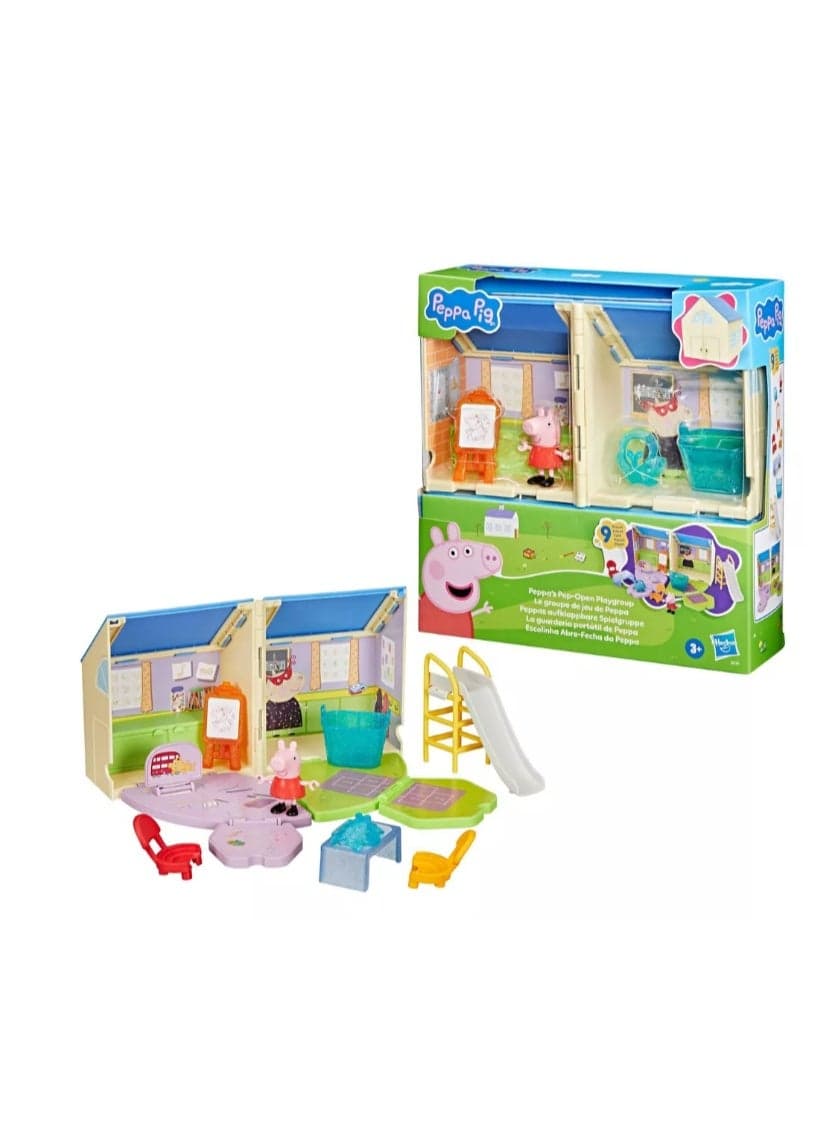 Hasbro Peppa Pig Peppa's Pop-Open Playgroup Playset