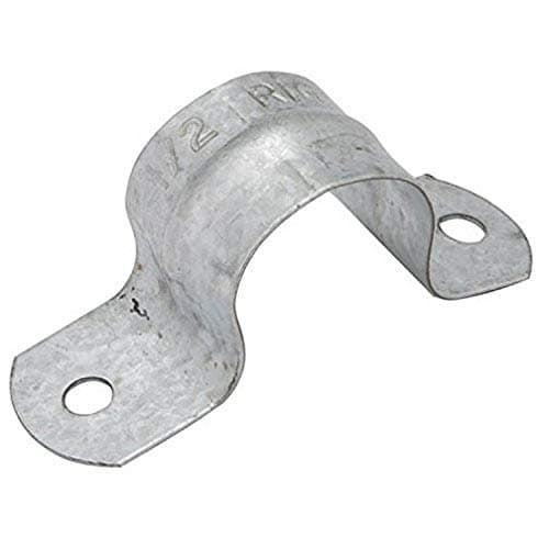 RACO 2232B10 Strap, Rigid/IMC, 2 Hole, Steel, 1/2-Inch, 10-Pack