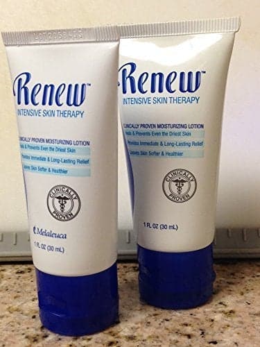 Renew Intensive Skin Therapy Lotion by Melaleuca 2 Pack 1 oz each Great Sample Travel Size for Purse Gym Bag Vehicle Dry Chapped Skin Relief by Melaleuca
