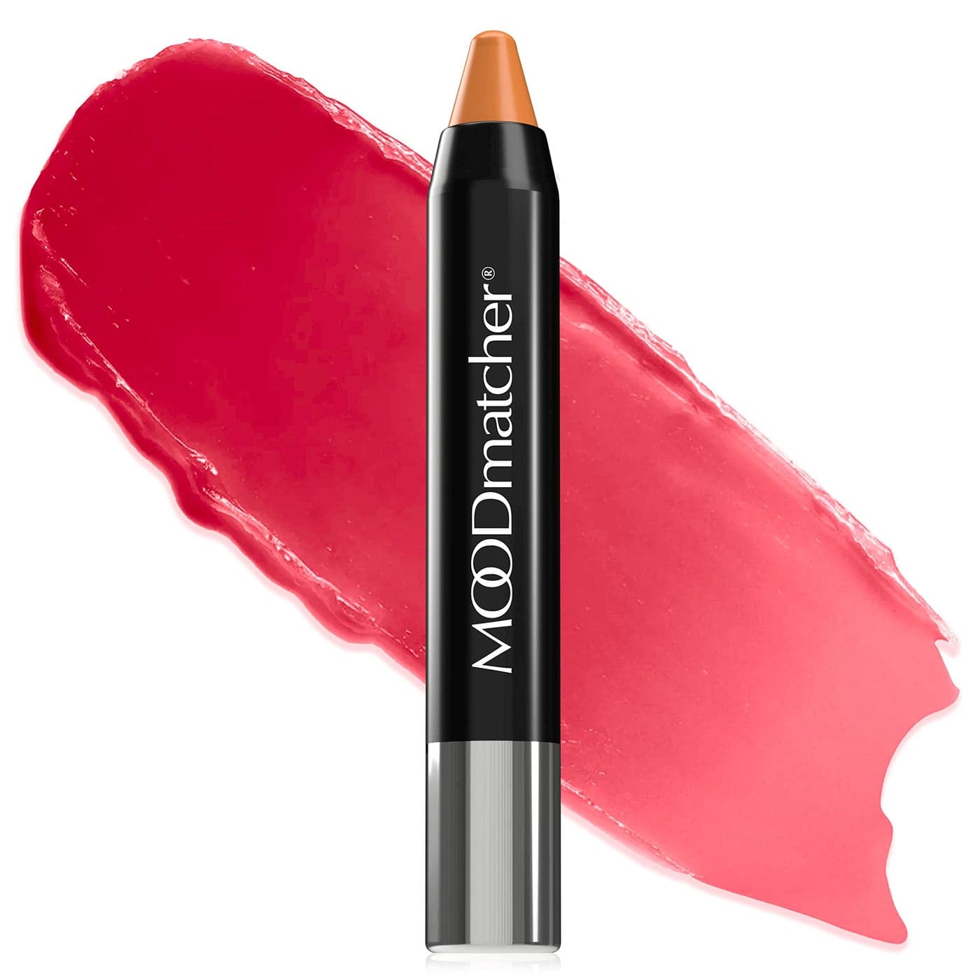 MOODmatcher Twist Stick Original ColorChange Lipstick Red12 Hour Long Wear Waterproof Ultra Hydrating With Aloe Vitamin E Smudgeproof faderproof Kissproof Orange