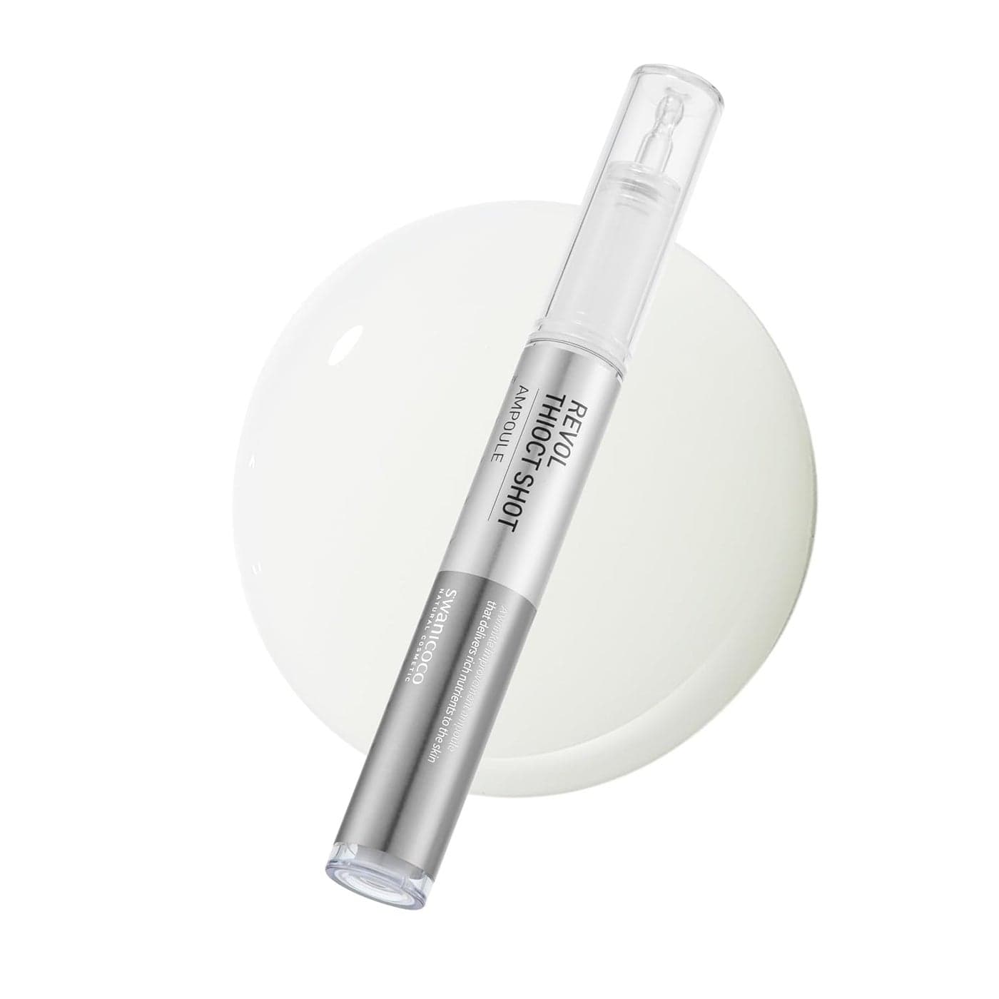Revol Thioct Shot Ampoule 10 Days Anti Aging Care Cinderella Face Lift Thioctic Acid Skin Elasticity Intense Glow Hydrate Dry Skin and Rough Skin Skin Booster 10ml 034 fl Oz