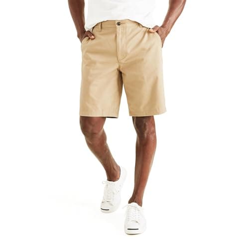 Dockers Men's Perfect Short Classic Fit 10.5", Sand Dune Khaki, 40