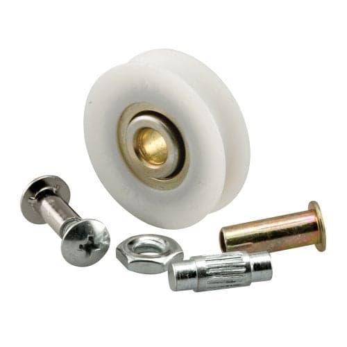 Prime-Line D 1798 1-1/4 In. Nylon Ball Bearing, Sliding Door Roller Set (2 Pack)