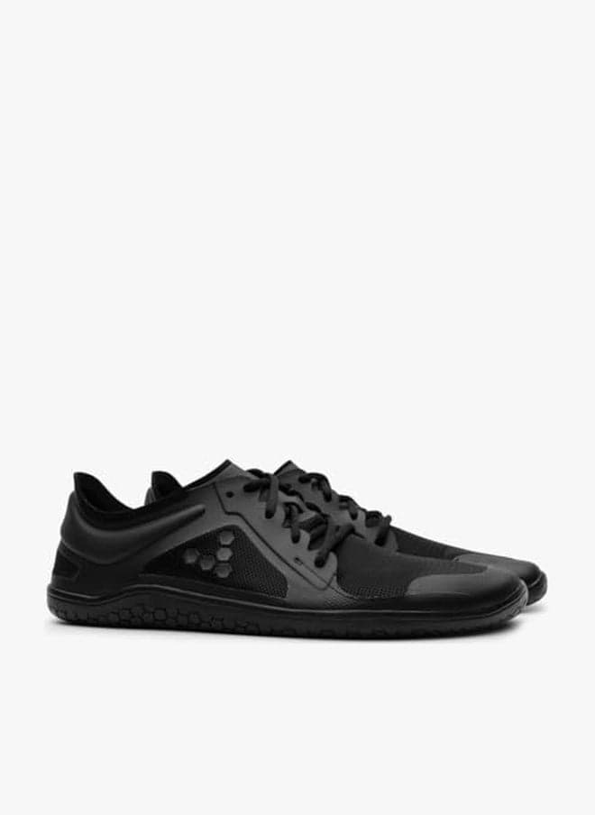 Vivobarefoot Primus Lite III Mens Barefoot Shoes | Build Strength, Balance & Mobility | Lightweight for Training & Running | Wide Fit Grounding Shoes | Vegan Obsidian