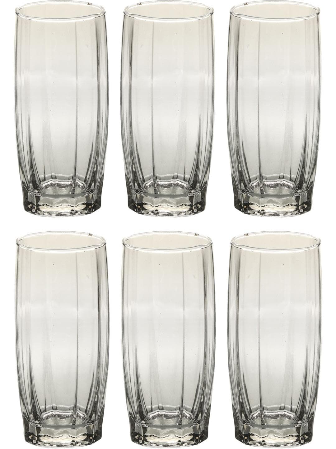 Somil Baverage Tumbler Multipurpose Drinking Glass Set Transparent Round B31