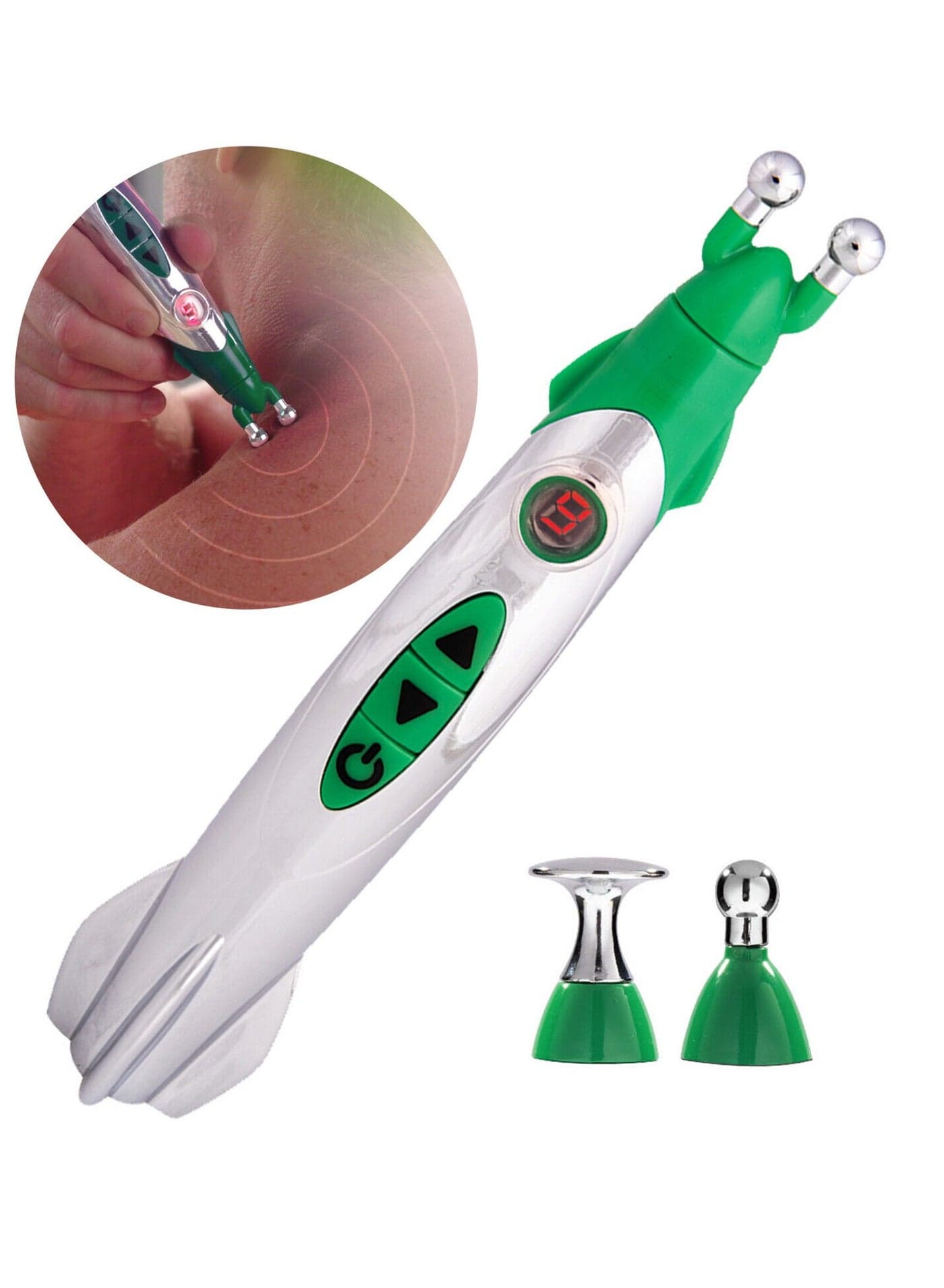Electronic Portable Acupuncture Pain Relief Therapy Massage Pen