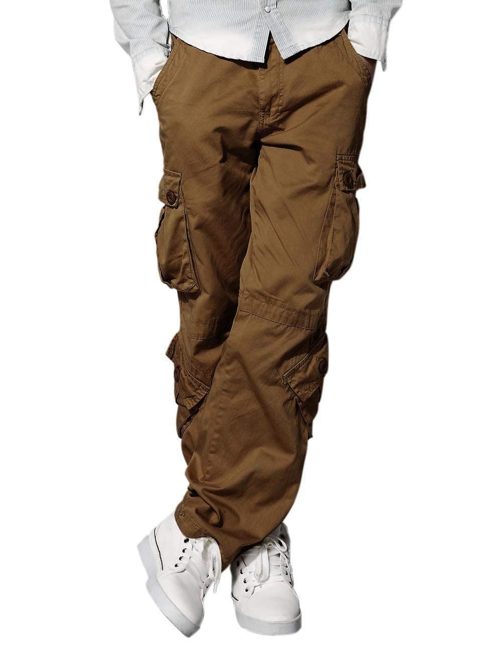 Match Men's Wild Cargo Pants (3357 Mud, 34)
