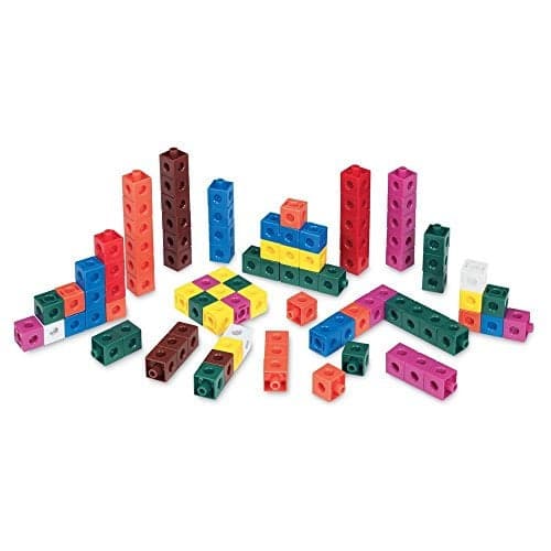 hand2mind Snap Cubes Math Linking Cubes Plastic Cubes Snap Blocks Color Sorting Connecting Cubes Math Manipulatives Counting Cubes for Kids Math Math Cubes Math Counters Set of 1000