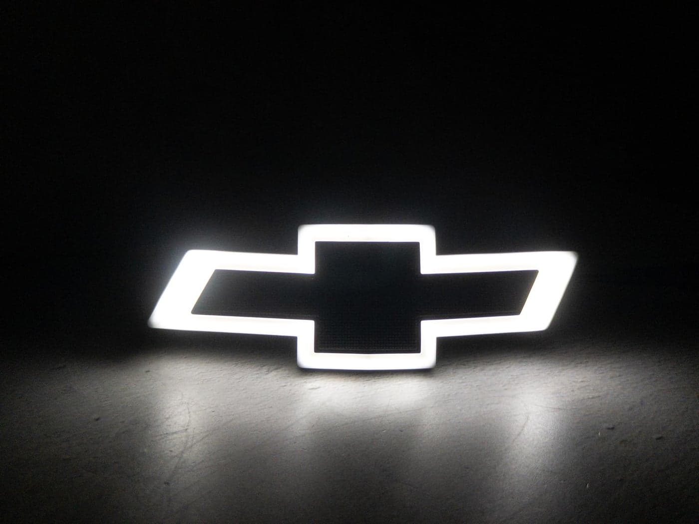 20162024 Chevy Camaro Grille Illuminated Bowtie Emblem Black White LEDs Front Logo