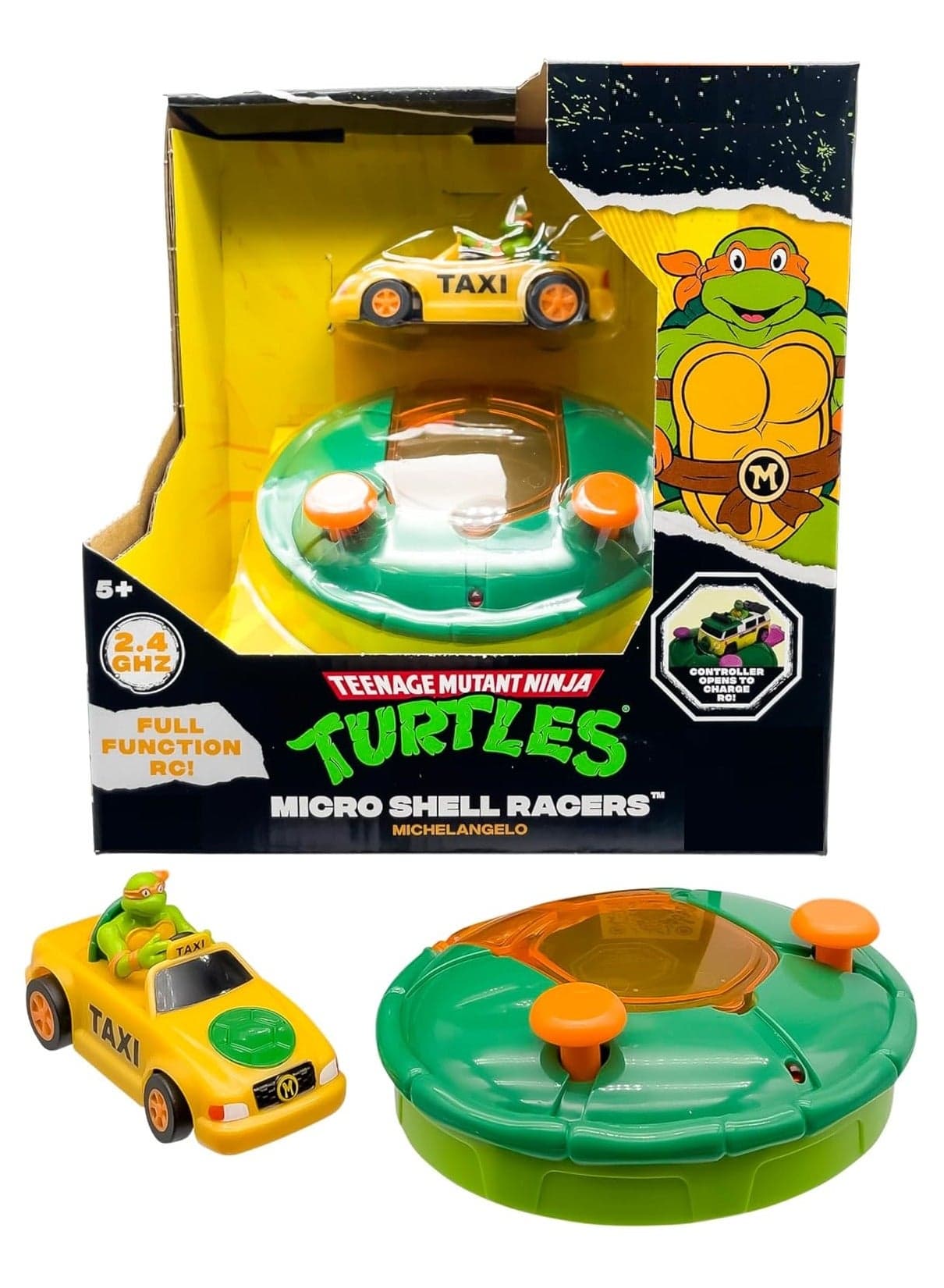 Teenage Mutant Ninja Turtles - RC Micro Shell Racers - Michelangelo