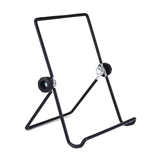 MOACC Tablet Holder Stand, Universal Multi-Angle Non-Slip Adjustable Holder Cradle for 9-12.9 inch Tablet PC, Pad (Black)