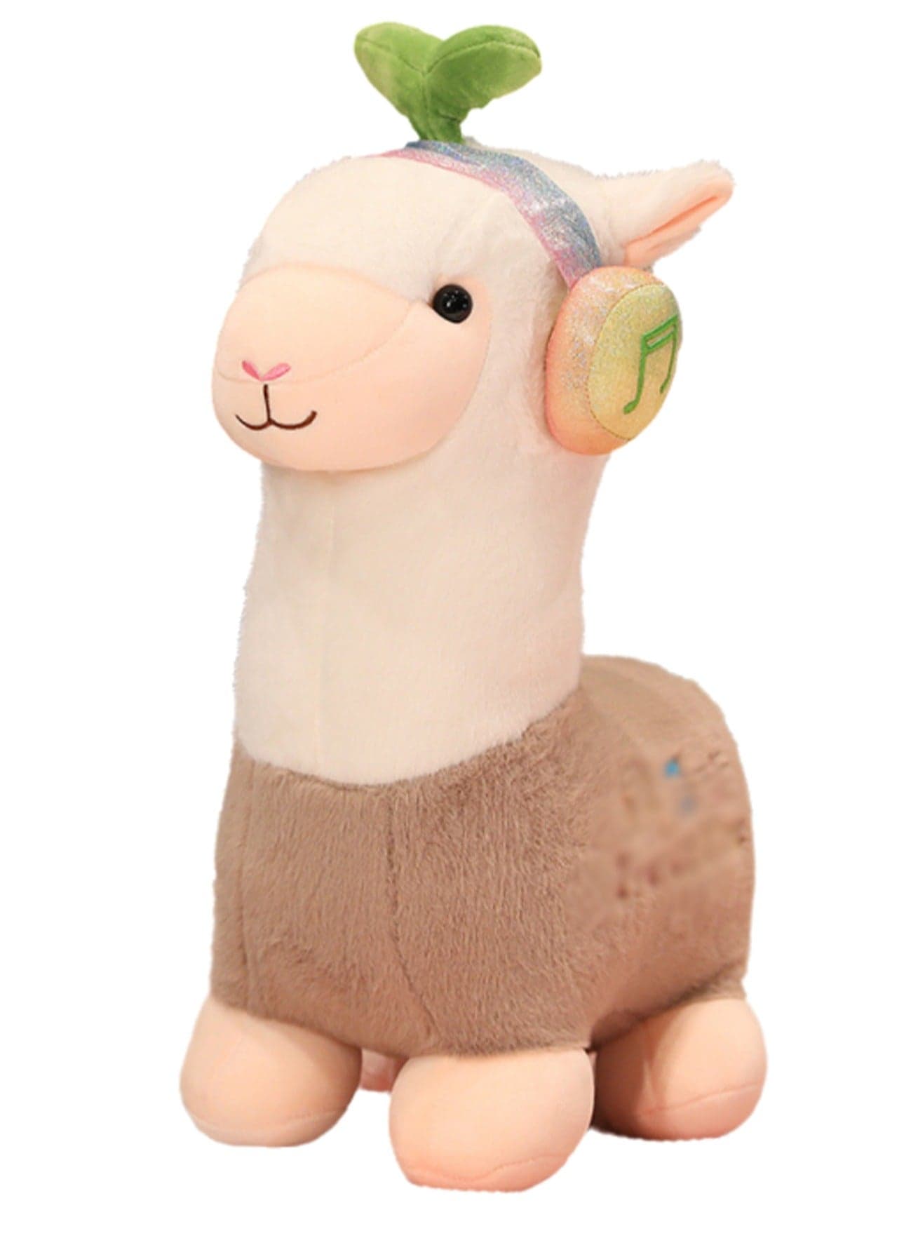 35 CM Cute Alpaca Shape Plush Toy Soft Stuffed Cartoon Animal Doll For Girls And Boys All Ages Gift(Style B)