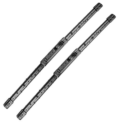 Fabysky 2 wiper Factory for Mazda 3 2014-2018,mazda 6 2009-2017, CX-5 2013-2016,Subaru Forester 2009-2011,Toyota Corolla 2002-2008 Original Equipment Replacement Wiper Blade Set - 24"/18" J-Hook