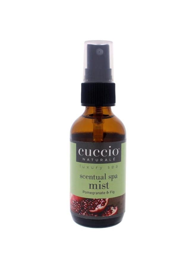 Scentual Spa Mist - Pomegranate and Fig by Cuccio Naturale for Unisex - 2 oz Mist