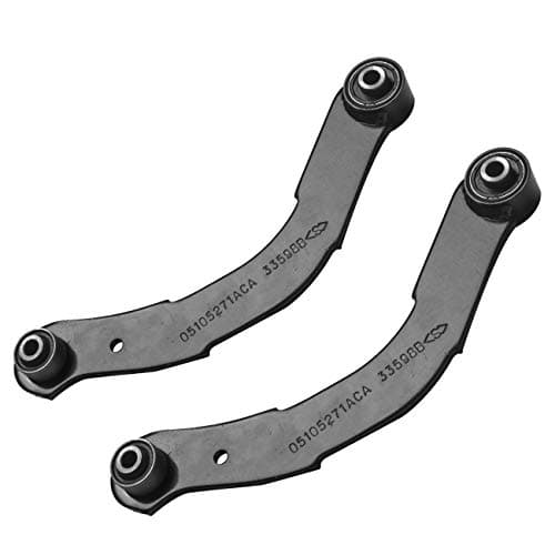 TUCAREST 2Pcs K641281 Left Right Rear Upper Control Arm (Lateral Link) Compatible With 2007-2012 Do-dge Caliber /07-17 Je-ep Compass (w/MK Body Code), 07-17 Patriot Suspension