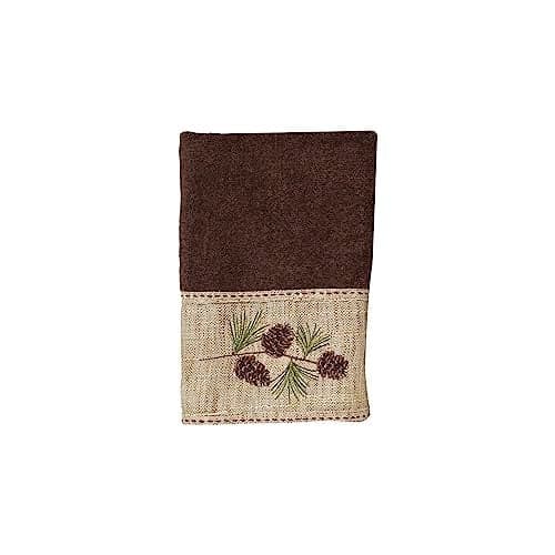 Avanti Linens Hand Towel Soft Absorbent Cotton Towel Pine Branch Collection