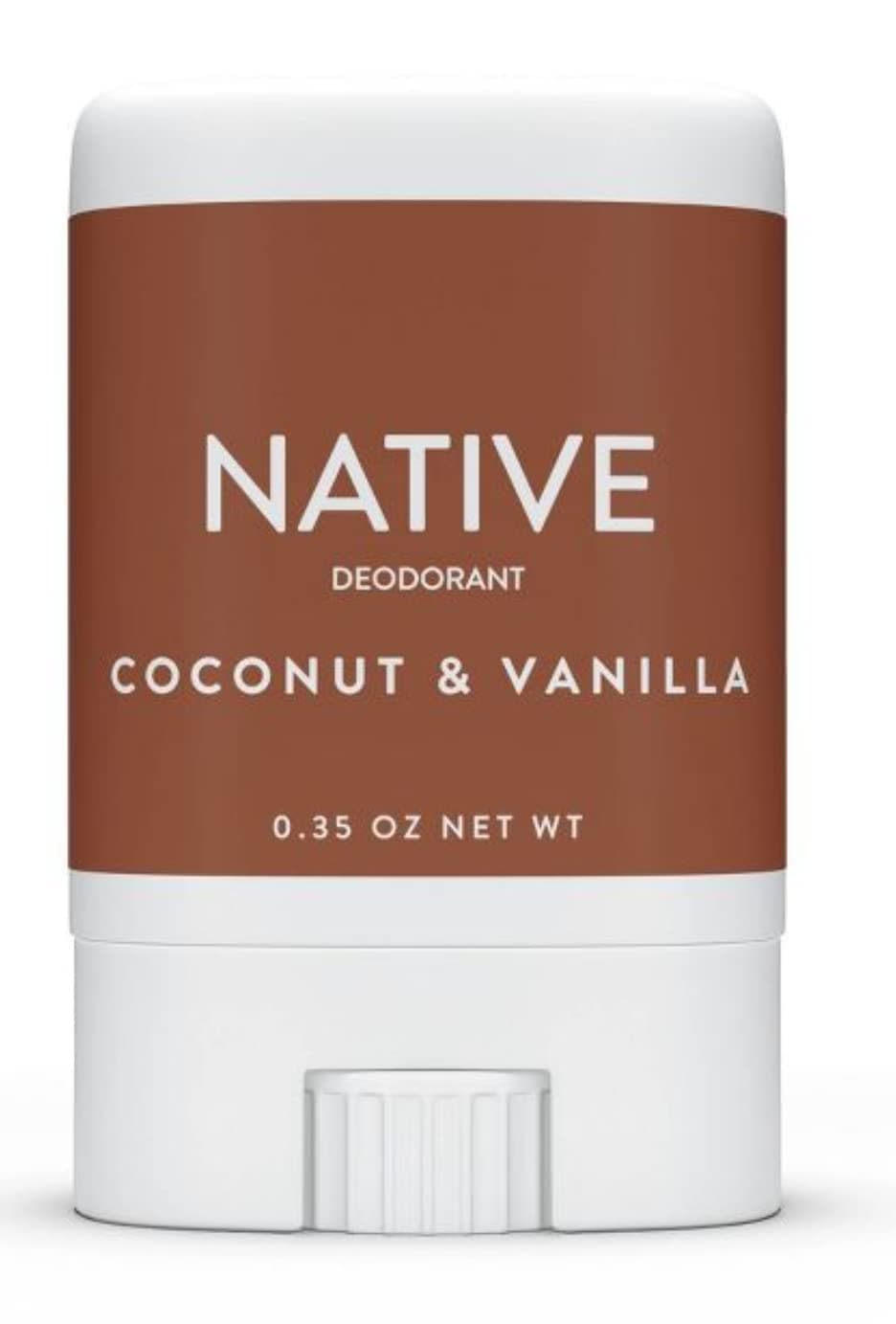 Native Coconut Vanilla Deodorant Mini 035oz 2Pack