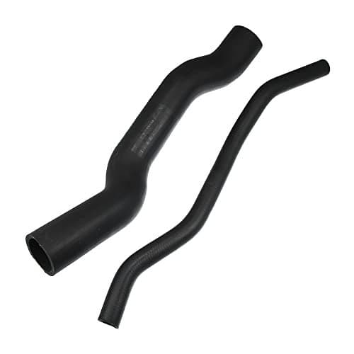 X AUTOHAUX Hoses (52000623) - Hardware Tubing for Jeep Cherokee XJ 1984-1996 Fuel Tank Vent, Black Rubber, 2 Pieces