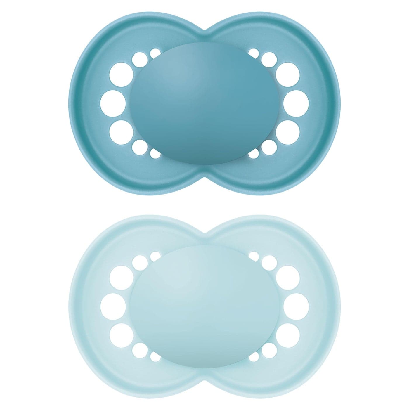 MAM Original Matte Baby Pacifiers Binky for 16 Months BPAFree Silicone Nipple Easy to Clean Best for Breastfed Babies Developed with Medical Experts 2 Count Binkies with Sterilizer Case