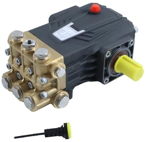 LSSOCH Pressure Washer Triplex Pump TSS1511 TS1511 24mm Solid Shaft 3500 PSI 40 GPM 1450 RPM