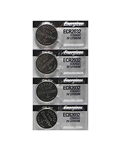 Pack of 4 -- Energizer Cr2032 3v Lithium Coin Cell Battery Dl2032 Ecr2032