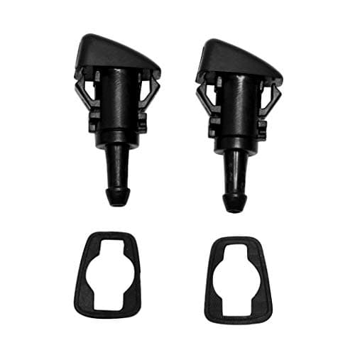 ZHParty Front Windshield Washer Nozzle Wiper Spray Jet Kit fit for 2002-2009 GMC Envoy, Chevrolet Trailblazer, 02-04 Oldsmobile Bravada, 04-07 Buick Rainier, Pack of 2 - Replaces OEM # 15878745