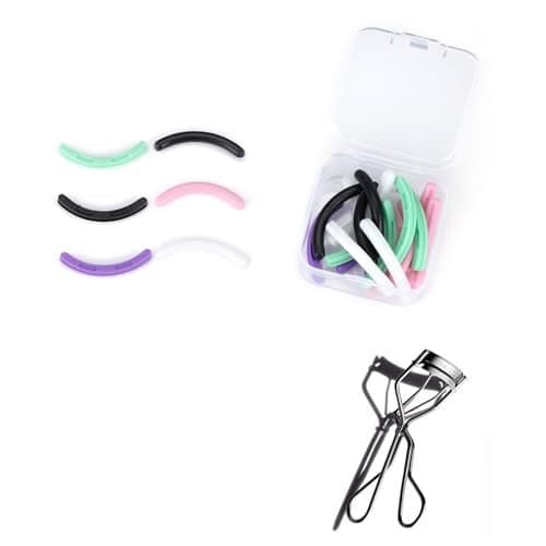 Eyelash Curler Refills Compatible with ShiseidoEyelash Curler Refills 24PCSSilicone Lash Curler Refill Pads Compatible with Shiseido Colorful