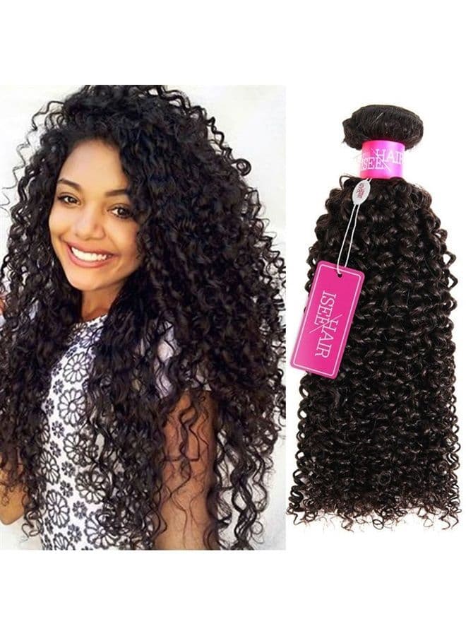 Hair 9A Grade Mongolian Kinky Curly Hair Extension Virgin Human Hair Weaving 3 Bundles Kinky Curly Virgin Hair 100% Human Hair Weaves Extension Mongolian Virgin Hair (12 12 12inches)