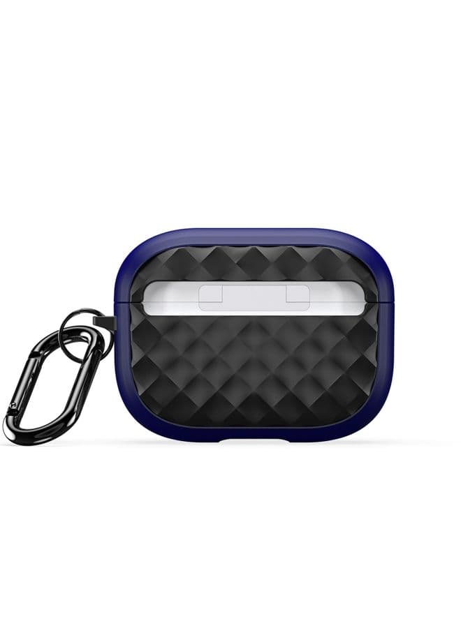 Case Cover For AirPods Pro DUX DUCIS PECC Series Earbuds Box Protective Case Blue Black