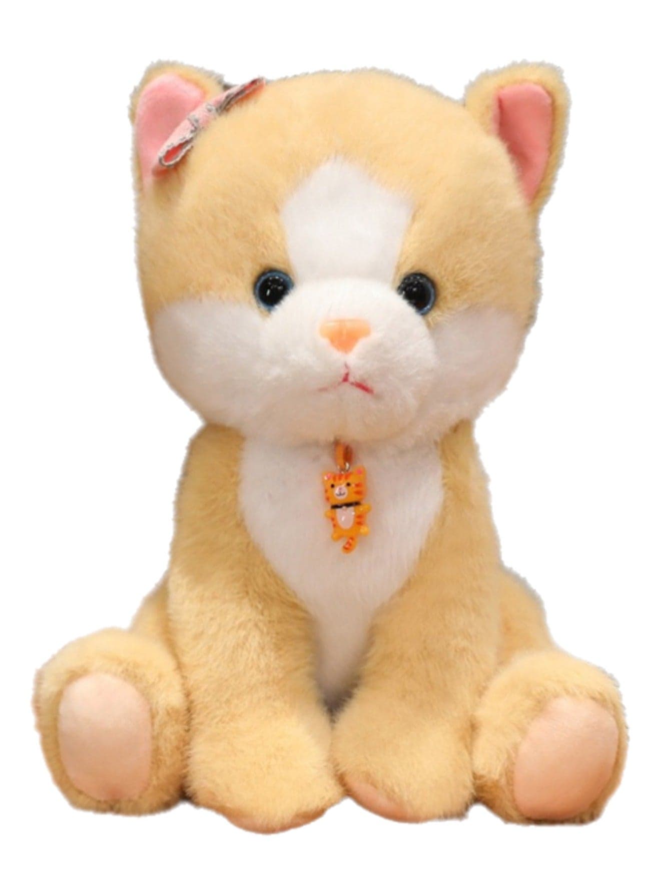 25 CM Cute Cat Plush Toy Soft Stuffed Cartoon Animal Doll For Girls And Boys All Ages Gift(Style 2)