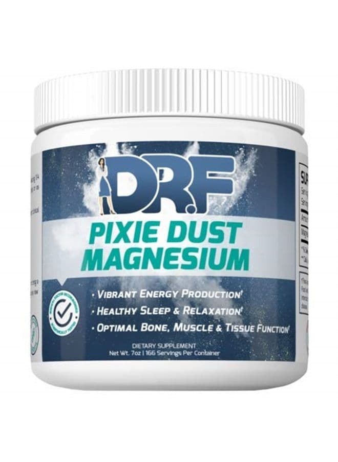 Pixie Dust Magnesium by Dr. Farrah World Renown Medical Doctor | Vibrant Energy Production | Healthy Sleep & Relaxation | Optimal Bone, Muscle, & Tissue Function
