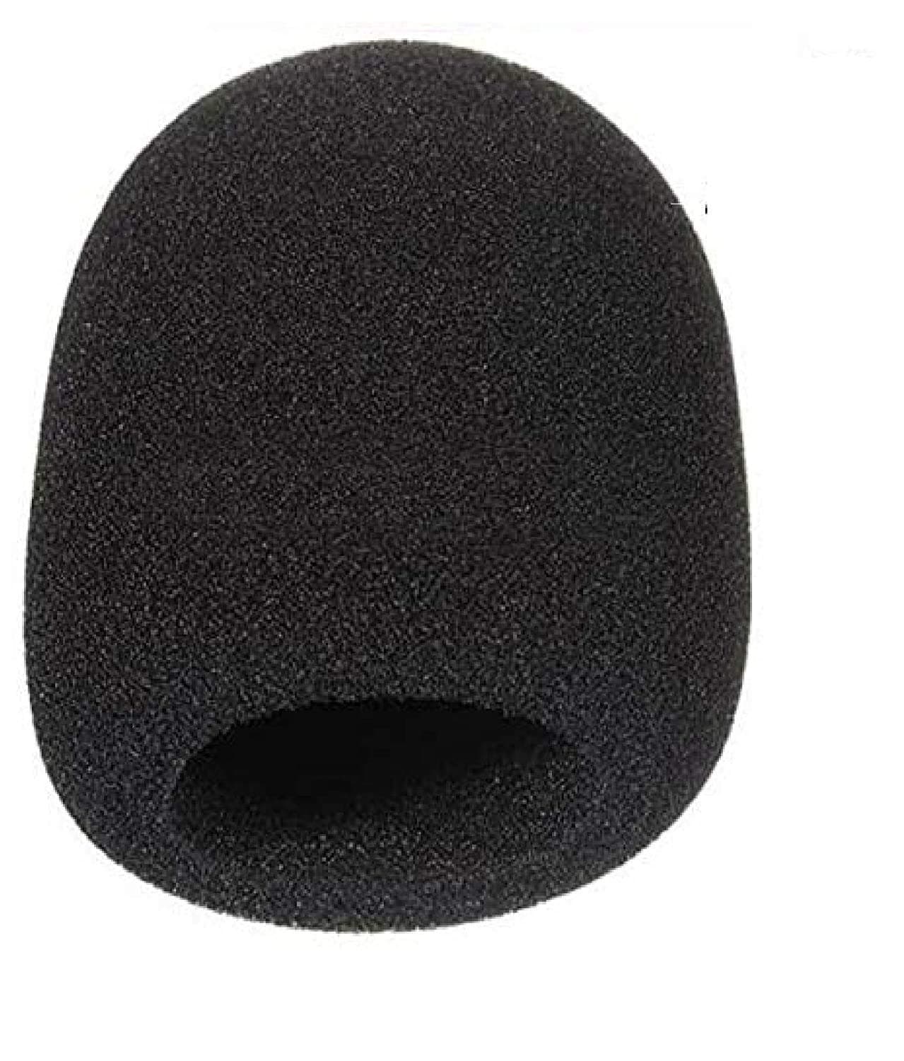 1 Pc BLACK Handheld Stage Microphone Microphone Audio Mic Windscreen Pop Filter Protection Sponge Foam Cover