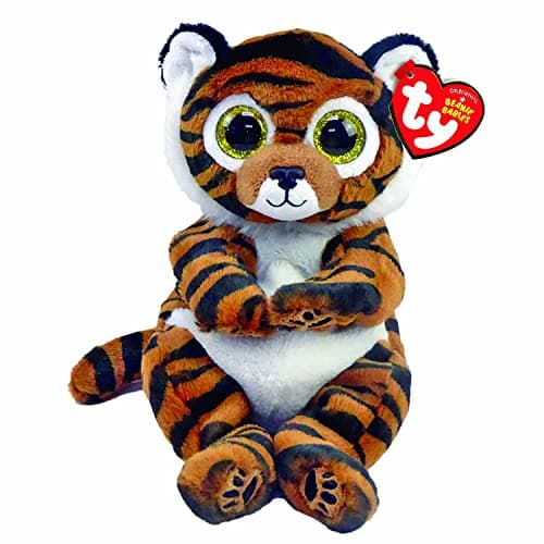 TY Toys Beanie Babies Tiger Clawdia 15 CM Brown2009124