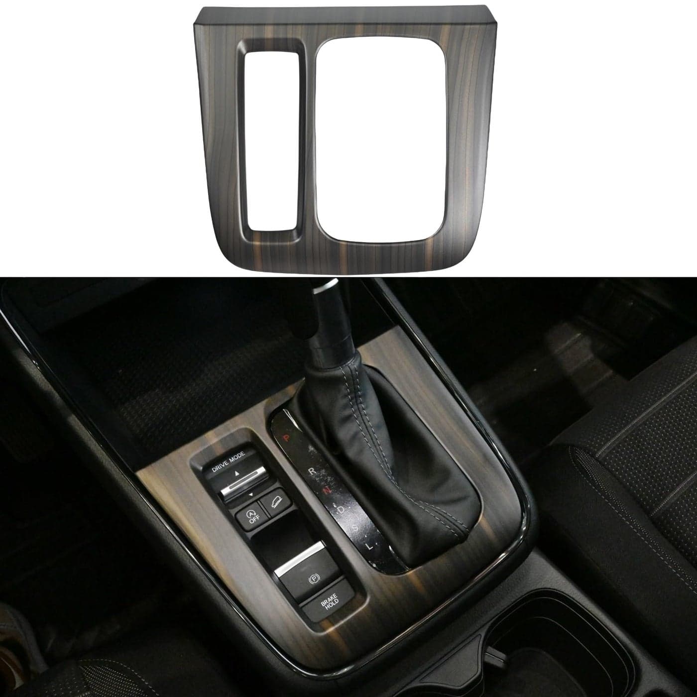 smart repairboy for Honda CRV CRV 2023 2024 2025 Accessories Auto Center Consoles Gear Shift Panel Frame Cover Trim Car Interior Decoration Sticker Wood Grain Painted