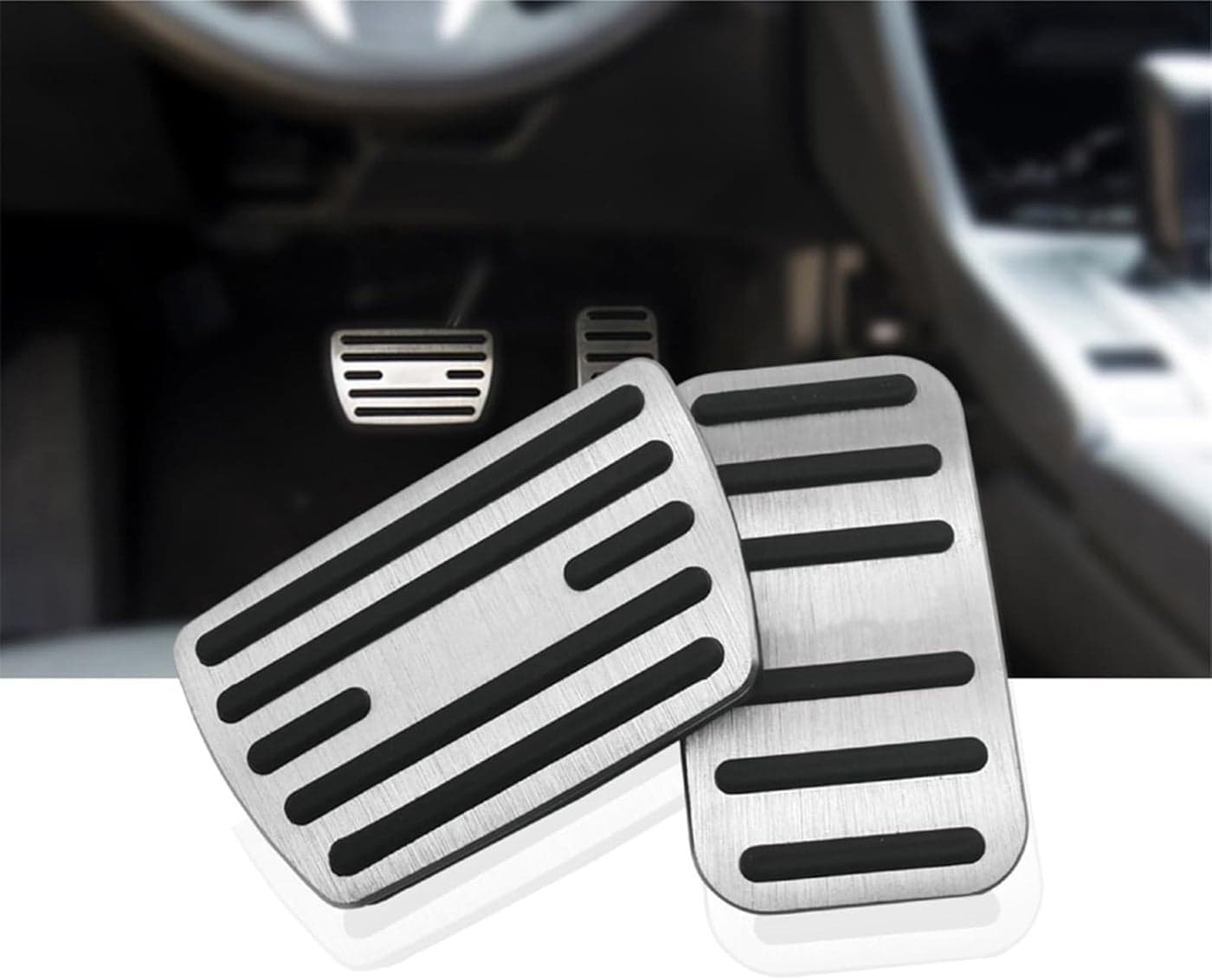 NYZAUTO Anti-Slip Performance Foot Pedal Pads Kit