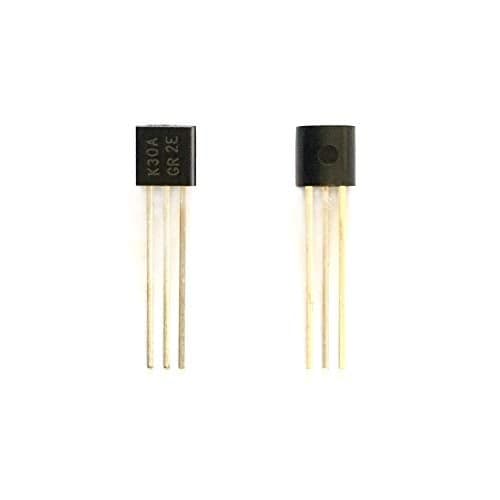 Todiys New 20Pcs for K30A K30A-Y 2SK30A 2SK30A-Y 2SK30ATM-Y 2SK30A-GR to-92 Silicon N-Channel Junction FET Field Effect Transistors 2SK30A-LH