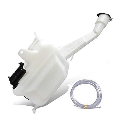 DNA Motoring OEM-WT-TO1288184 Factory Style Windshield Washer Fluid Reservoir Assembly Compatible with 01-04 Tacoma w/Fluid Level Sensor Hole