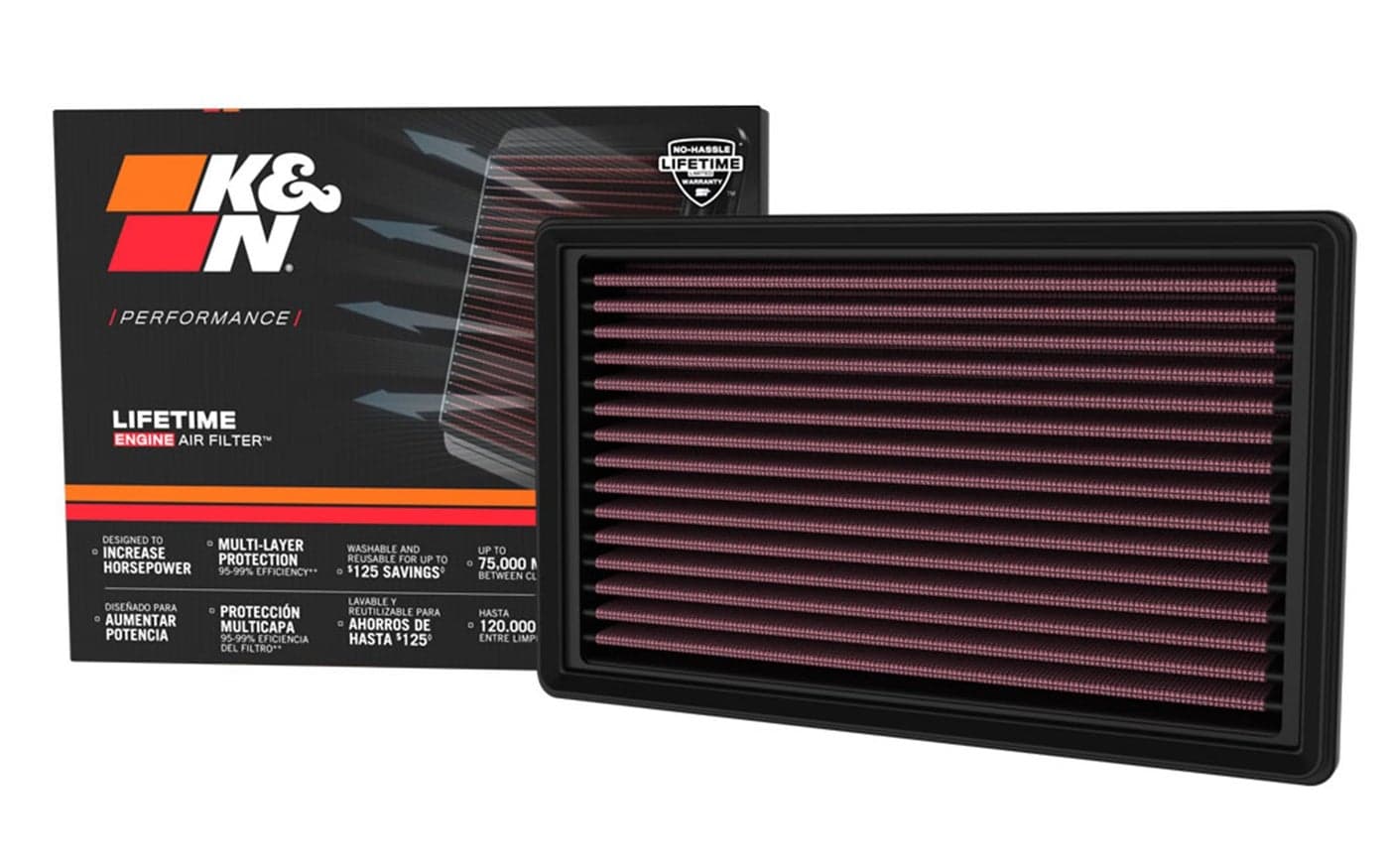 K&N Engine Air Filter: High Performance, Premium, Washable, Replacement Filter: Compatible with 2021-2023 Toyota Yaris/Yaris Cross, 33-3179
