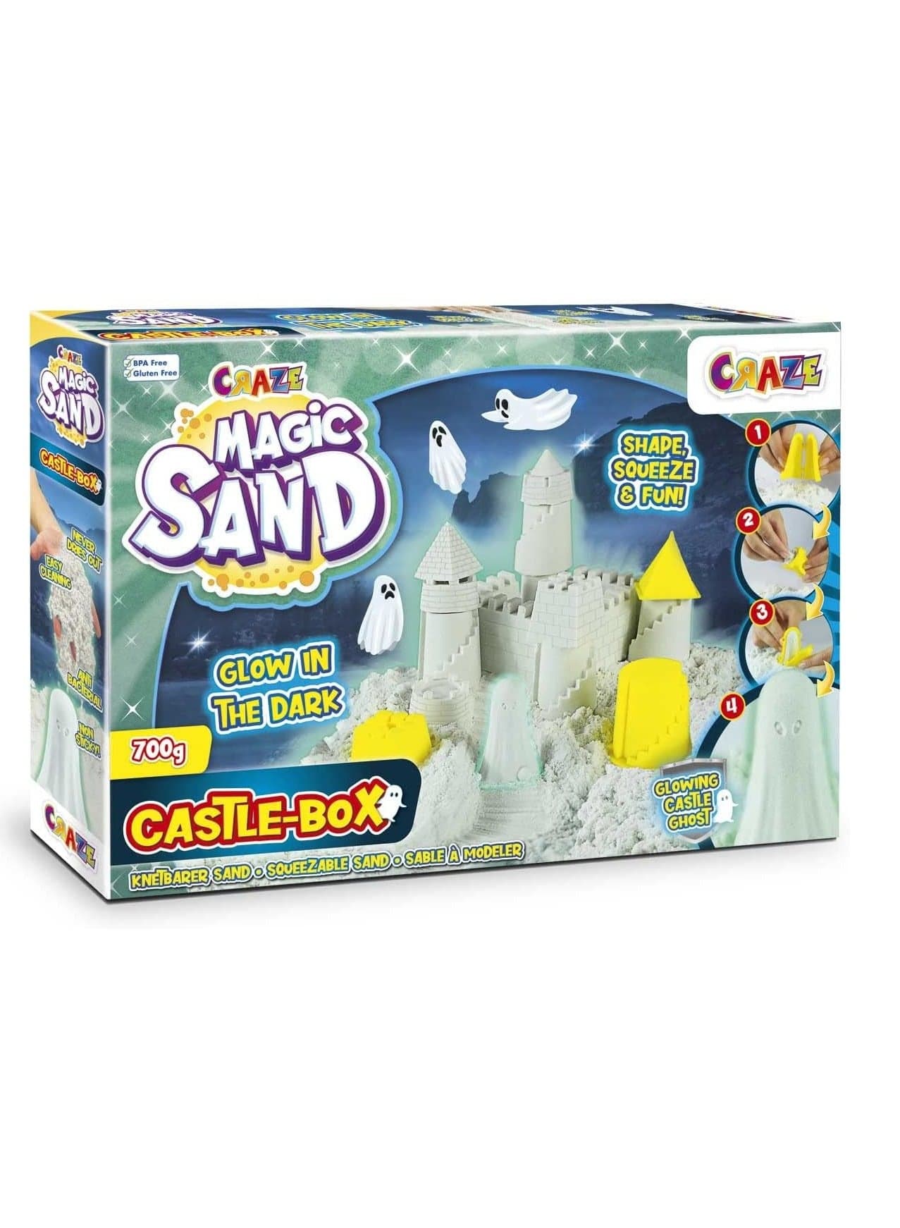 CRAZE Magic Sand - Castle Box